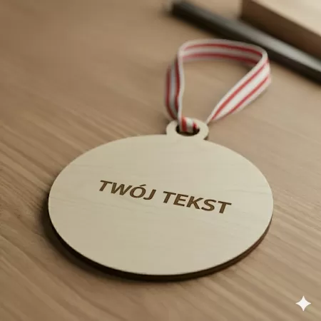 MEDAL okrągły 10x10 cm - grawer